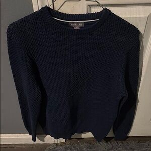 Ash & Erie Navy chunky Sweater